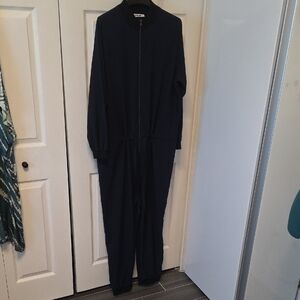 Le Cloud Amy Schumers Line Women's Navy Jumpsuit XL